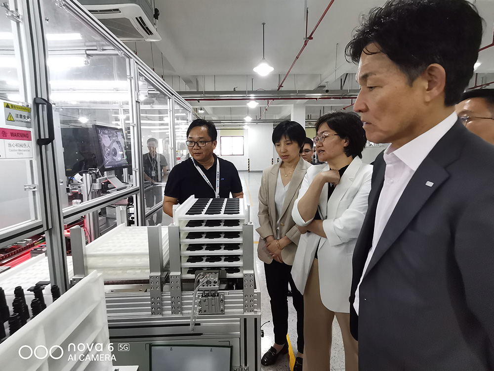 阿尔卑斯阿尔派集团及上海亚特联科技有限公司莅临我司参观交流(图3) 阿尔卑斯阿尔派集团及上海亚特联科技有限公司莅临我司参观交流(图3)