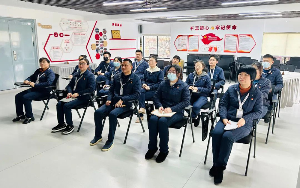 精华股份党支部召开2023年度工作总结大会(图1) 精华股份党支部召开2023年度工作总结大会(图1)
