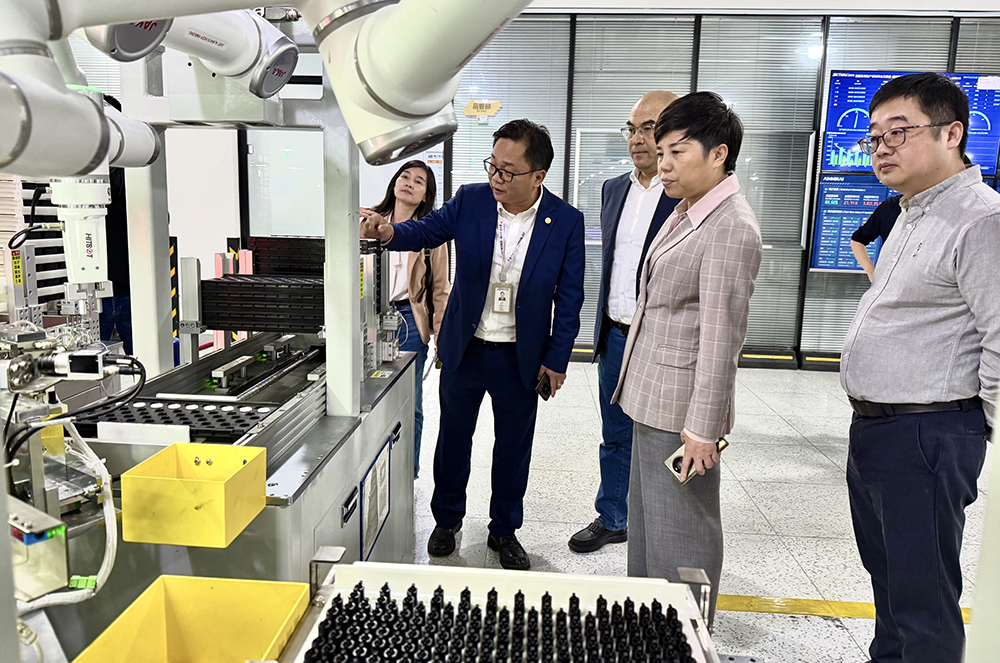 宁波市委统战部副部长、市工商联党组书记王建云一行莅临我司走访调研(图2)