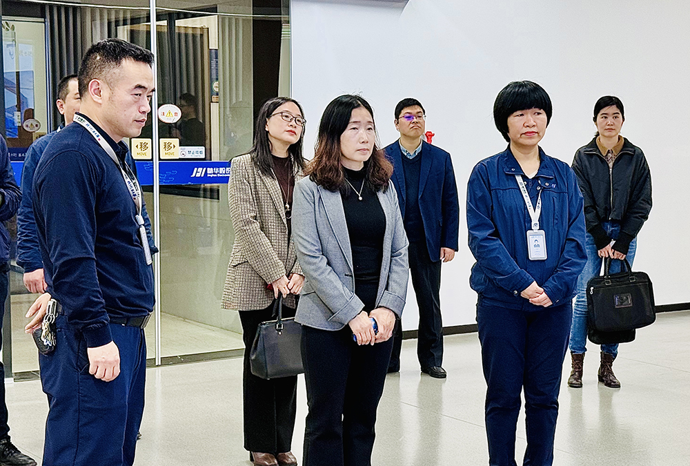 国家统计局宁波调查队莅临我司参观调研(图3) 国家统计局宁波调查队莅临我司参观调研(图3)